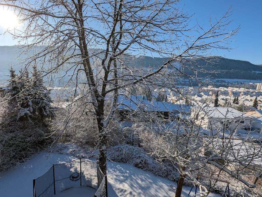 Studiowohnung Schwabenalb Mit Panoramablick Albstadt Exterior foto